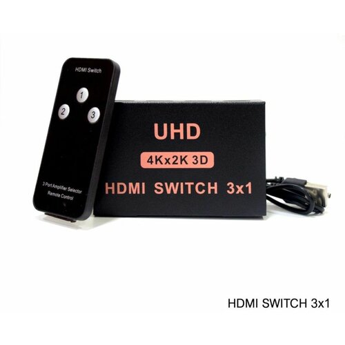 Linkom hdmi switch 3x1, 4Kx2K 3D activ Cene