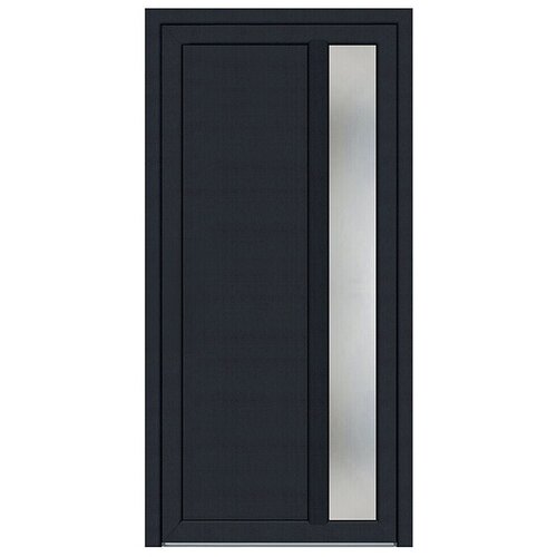  Hi&scaron;na vhodna vrata Bern KF93 (1.000 x 2.100 cm, Smer odpiranja: Levo, Antracit) Cene