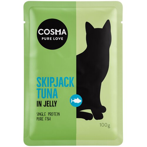 Cosma Original v želatini vrečke 6 x 100 g - Črtasti tun Cene