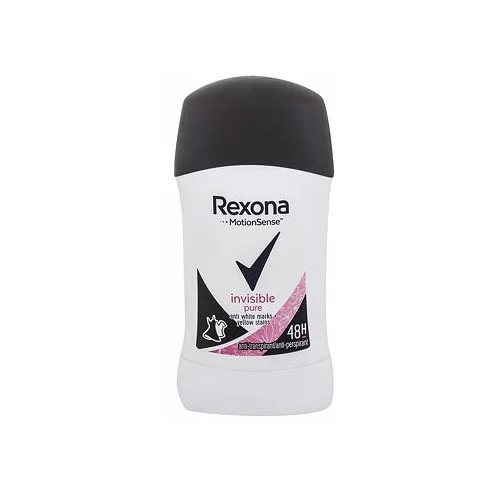 Rexona MotionSense Invisible Pure 48H antiperspirant u stiku 40 ml za žene