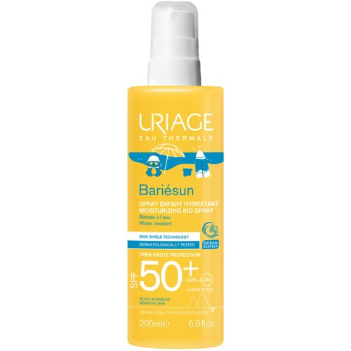 Uriage Bari&amp;eacute;sun Moisturizing Kid Spray vodootporan proizvod za za&amp;scaron;titu od sunca za tijelo 200 ml Slike
