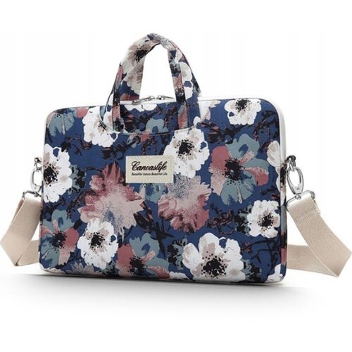 Canvaslife AKTORSKA TORBA ZA PRENOSNIK 15-16 INCH BLUE CAMELLIA OVITEK, (21981240) Cene