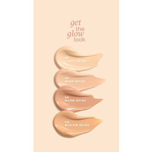 Paese Get The Glow Look Illuminating Foundation lahki tekoči puder s posvetlitvenim učinkom SPF 20 odtenek 1N Light Beige 30 ml Slike