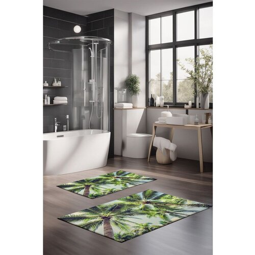  CT-5192 multicolor bathmat set (2 pieces) Cene