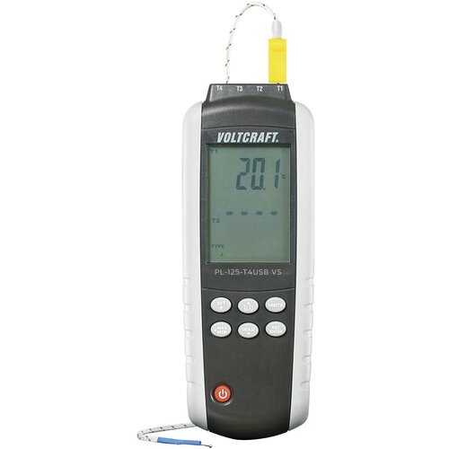 Voltcraft Merilnik temperature PL-125-T4 -200 do +1372 &amp;deg;C tip senzorja K\, J, (20634663) Slike