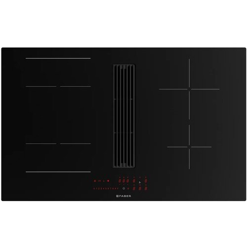 Faber Indukcijska kuhalna plo&amp;scaron;ča z vgrajeno napo GALILEO LINEAR F830 (obtočna izvedba) Slike