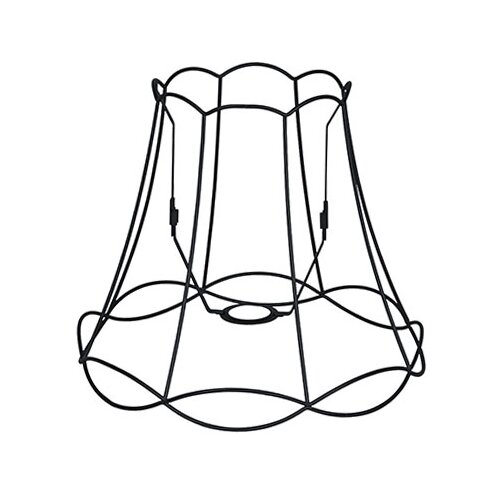 QAZQA Kovinski senčnik črn 30/26 - Granny Frame Cene
