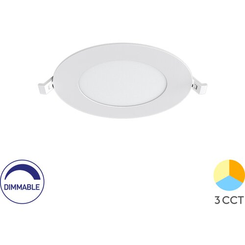 Braytron Ugradni led panel Bry SMD CRP 6W Krug Dimabilni 4Inc 3u1 BP01-90680 Cene