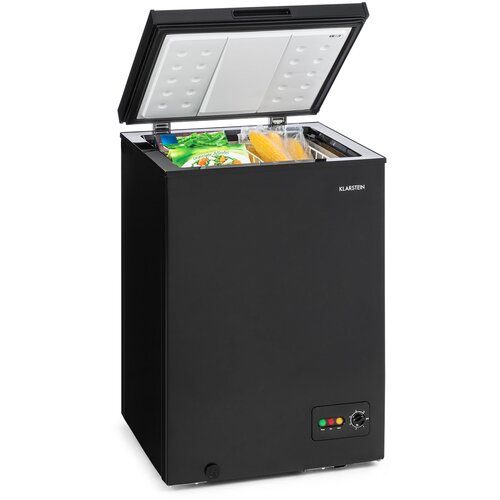 Klarstein Iceblok 99, škrinja zamrzivač, 99 l, 75 W, F, crni Cijene
