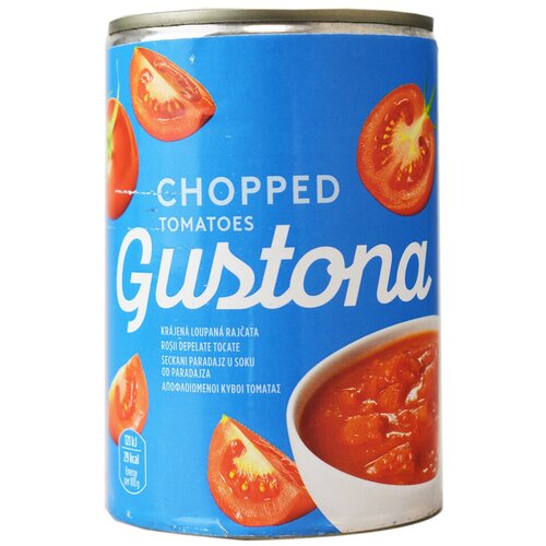 Gustona Paradajz seckani 400g Cene