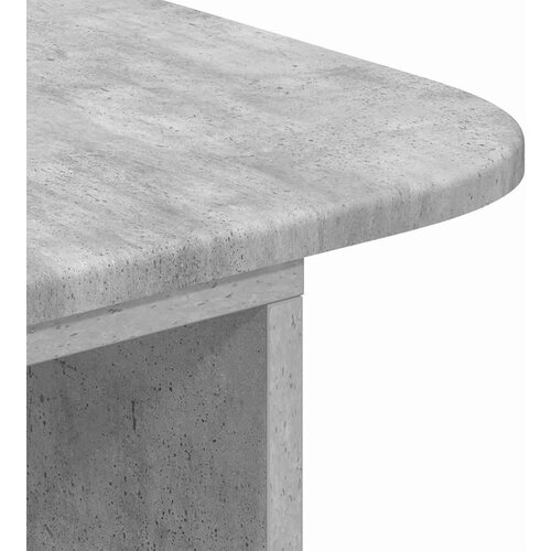  Konzolna stolica Betonski sivi 93 x 40 x 75 cm Slike