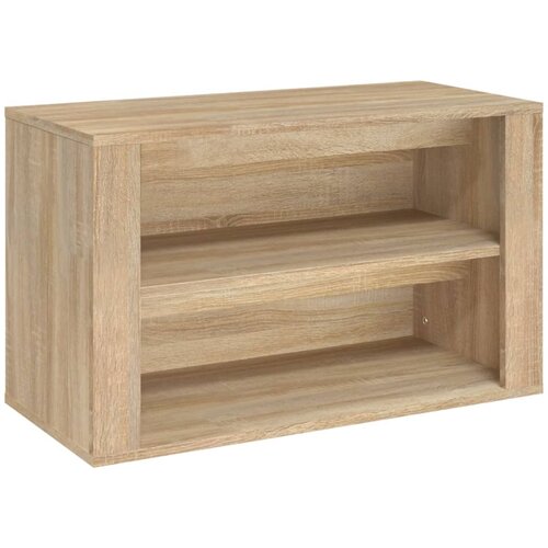vidaXL Regal za čevlje sonoma hrast 75x35x45 cm inženirski les, (20594899) Cene