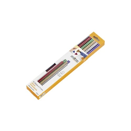 Steinel štapiči za vruće ljepljenje 11 mm zlatna, srebrna, zelena, plava boja, crvena 10 St. Cijene