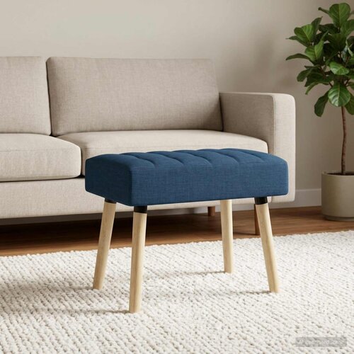  Klupa s utorima Plava 60 x 40 x 45 cm Tkanina Cene