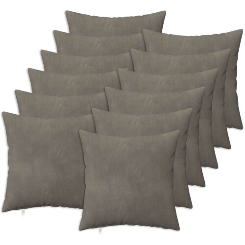  Presvlaka za jastuk 12 pcs HEERLEN Svjetlosiva 40 x 40 cm Cene