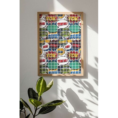 Wallity Uokvirena slika Popkare25, 33x48 cm Cijene
