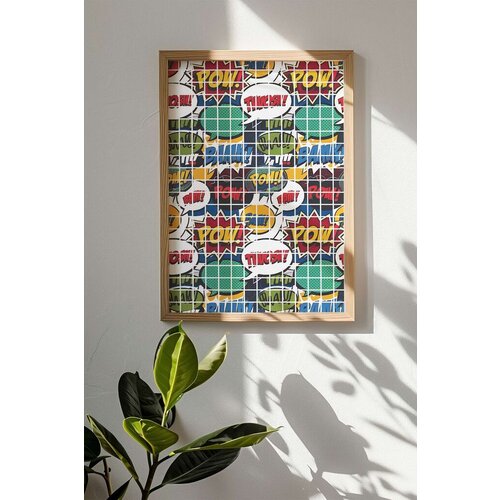 Wallity uramljena slika Popkare25, 33x48 cm Cene