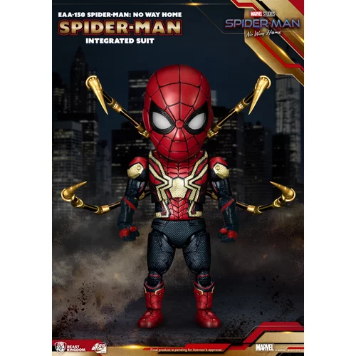 BEAST Kingdom - Spider-Man: Ni poti domov EAA-150 Spider-Man Integrated Suit akcijska figura, (20840156)