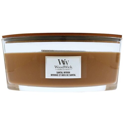 WoodWick Santal Myrrh dišeča sveča z lesenim stenjem (hearthwick) 453,6 g Cene