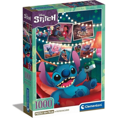 Clementoni Visokokvalitetna kolekcija Disney Stitch 1000-dijelna slagalica - Cijene