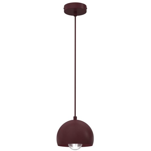  Luster na lanku SOOL 1xE27/15W/230V prečnika 15 cm bordo Cene