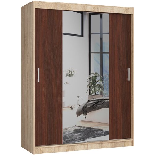 AKORD DRSNA OMARA 150cm CLP SONOMA / WENGE, (21713836) Cene