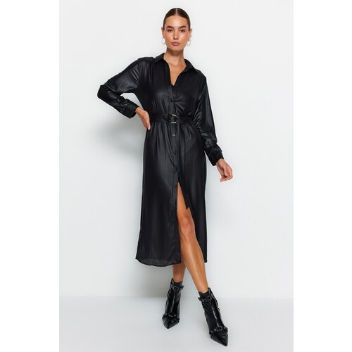 Trendyol Black Woven Dress Slike