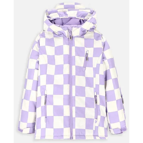 Coccodrillo Otroška smučarska jakna vijolična barva