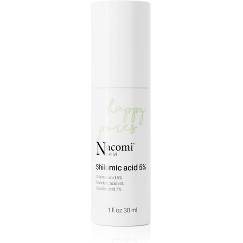 Nacomi Next Level Happy Pores čistilni piling za problematično in mastno kožo Shikimic acid 5% 30 ml Slike