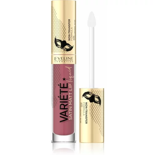 Eveline Cosmetics Variété tekoča šminka z mat učinkom odtenek 03 Berry Shake 4,5 ml