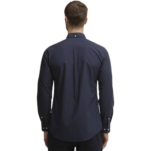 Barbour Srajce z dolgimi rokavi TREEPORT POPLIN MSH5753 Modra Slike