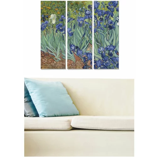 Wallity Slike v kompletu 3 ks 20x50 cm Vincent van Gogh – Wallity