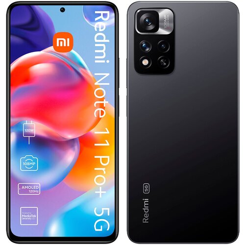 Ecofone Obnovljeno - znaki rabe - Redmi Note 11 Pro+ 5G siv 128 GB 8 GB ram, (5000004464) Cene