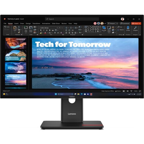 Lenovo ThinkVision T27QD-40 LED display 68.6 cm (27) 2560 x 1440 pixels Wide Quad HD Black Cijene