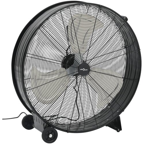W Industrijski bobnasti ventilator 77 cm 180 W črn Slike
