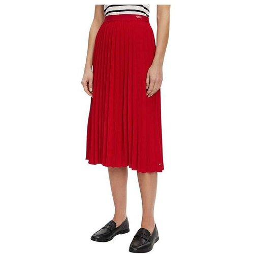 Tommy Hilfiger plisirana midi suknja THWW0WW43886-XLD Cene