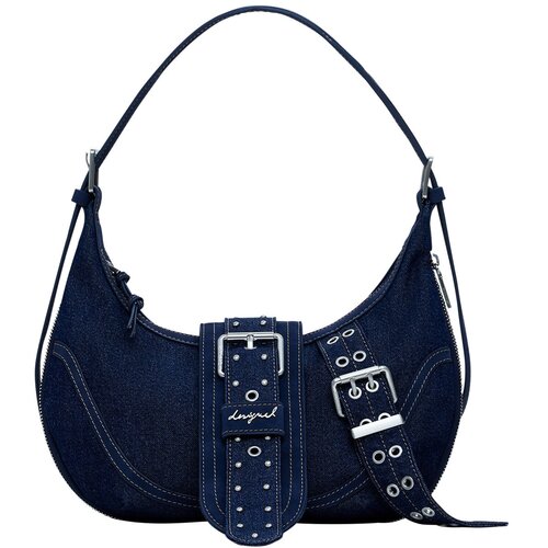 Desigual Torba za čez ramo temno modra Cene
