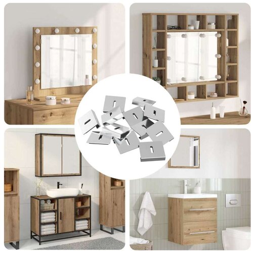  Držač za ogledalo 340 pcs Nikla 35 x 30 x 8 3 mm Čelik Cijene