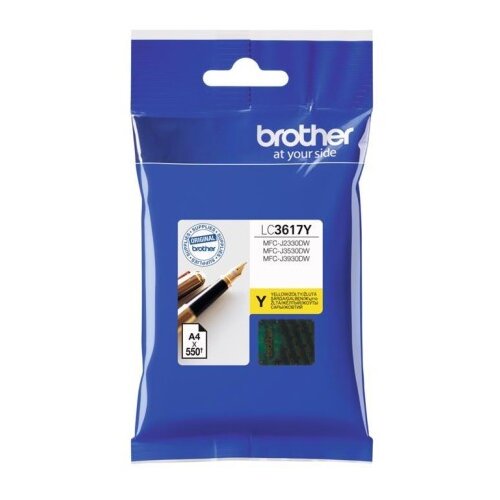 Brother Kartu&amp;scaron;a LC3617Y, yellow, 550 strani MFC-J2330DW, MFC-J3530DW, MFC-j3930DW Slike