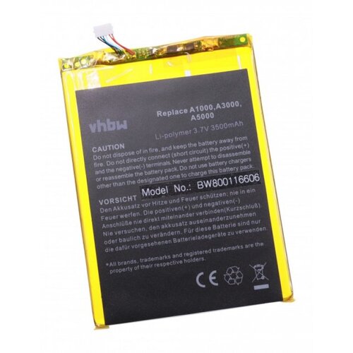 VHBW Baterija za Lenovo IdeaTab A1010 / A3000 / A5000, 3500 mAh Cene