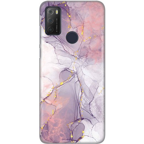 maska silikonska print za alcatel 1S 2021/3L 2021/A1 alpha 21 pink marble Slike