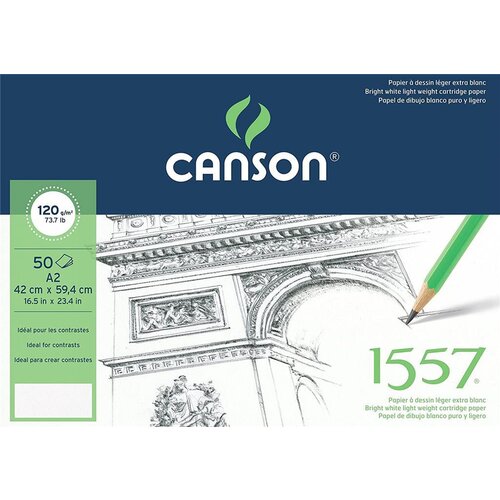 Canson Skicirka 1557 A2 120 g, 50 listna, (22005441) Slike