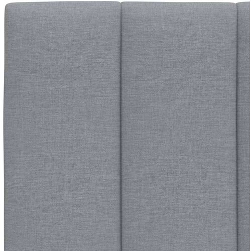VidaXL okvir za krevet bez madraca svjetlosivi 80x200 cm od tkanine Slike