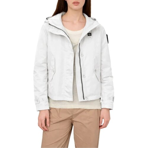 Blauer Jakne 26SBLDC01219 Bela Cene