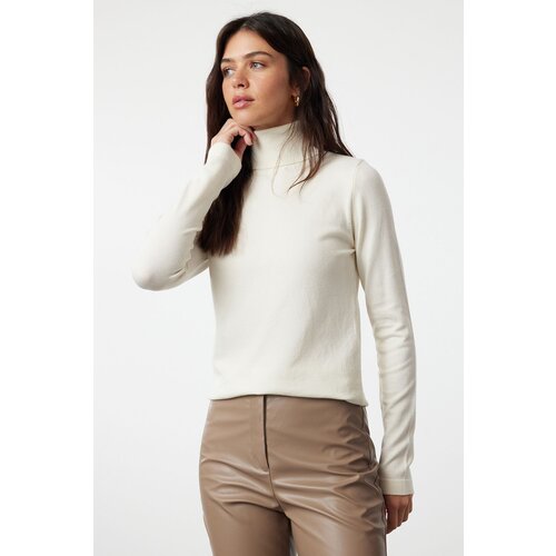 Trendyol Ecru Premium Yarn / Special Yarn Knitwear Sweater Cijene