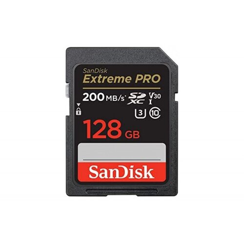 San Disk sdxc 128gb extreme pro 200mb/s v30 uhs-i class10 u3 v30 Cene