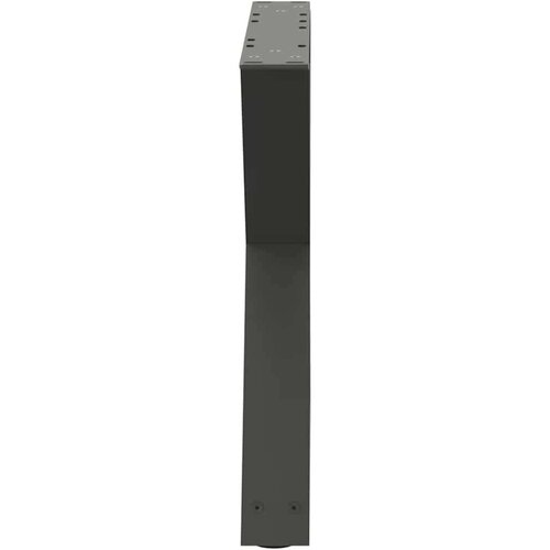  Noge za stolić 2 kom antracit 50x(42-43 3) cm čelik Slike