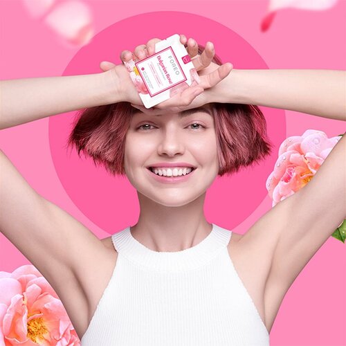 Foreo UFO&amp;trade; Bulgarian Rose vlažilna maska 6 x 6 g Slike