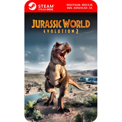 Jurassic World Evolution 2 - Steam koda brez &scaron;katlice (WINDOWS PC | STEAM DECK) Cene
