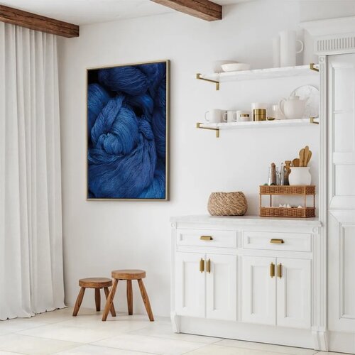  Slika - Blue Worsted (1 Part) Vertical 40x60 Slike